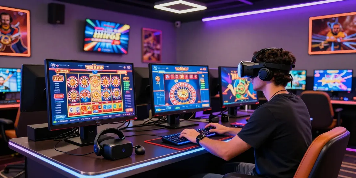 Erleben Sie die Aufregung eines Paysafe Card Casinos mit virtuellen Spielumgebungen und dynamischer Atmosphäre.