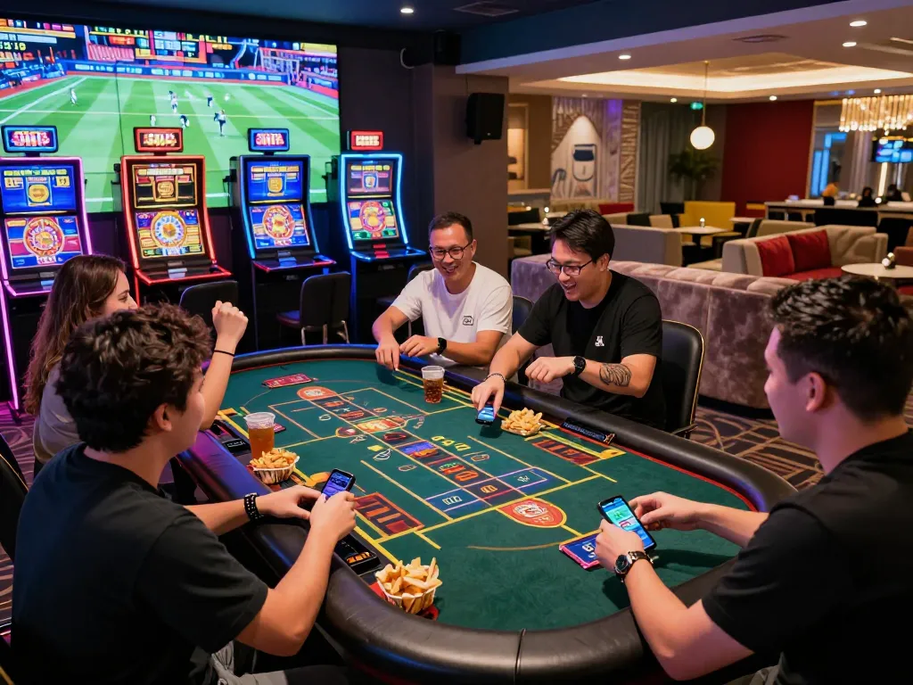 Exciting online betting scene with players enjoying MM88 gaming experiences.
