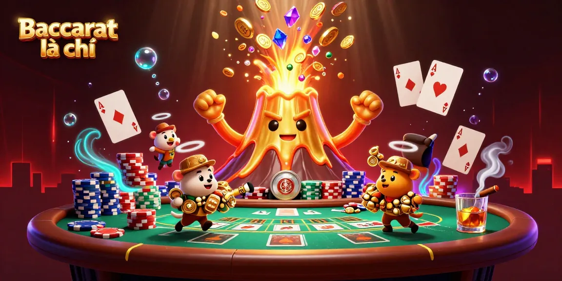 Baccarat là gì: Explore strategies with thrilling casino elements and a vibrant eruption of treasures.
